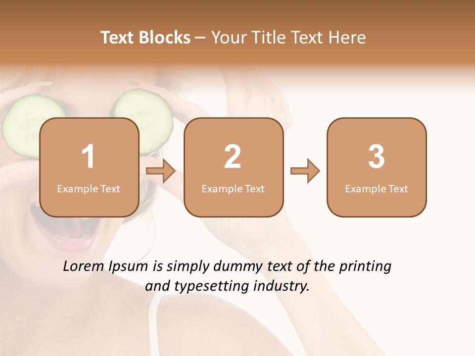 Nutrition Fresh Smile PowerPoint Template