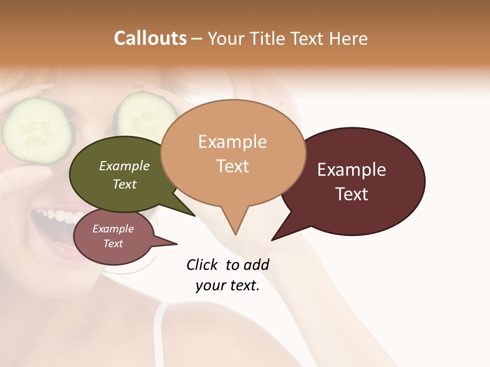 Nutrition Fresh Smile PowerPoint Template