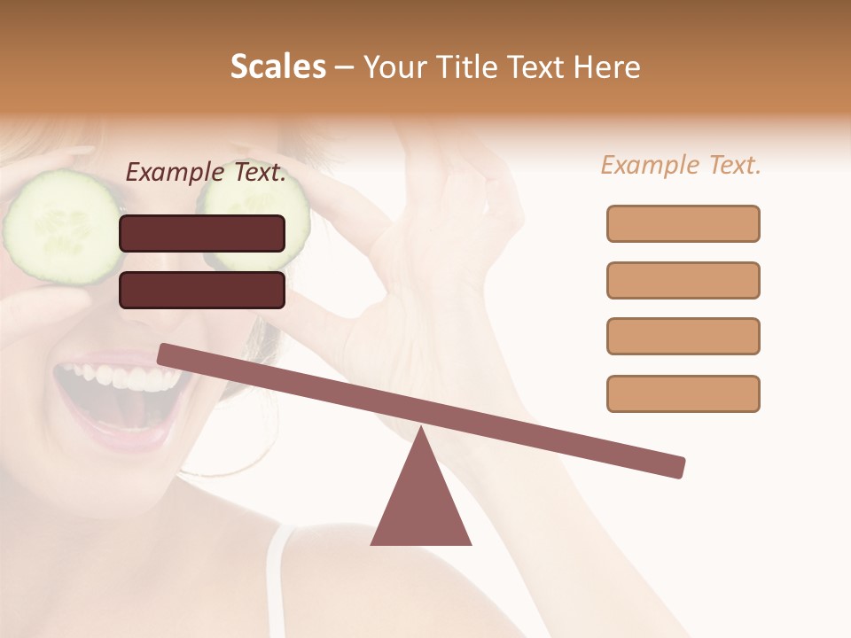Nutrition Fresh Smile PowerPoint Template