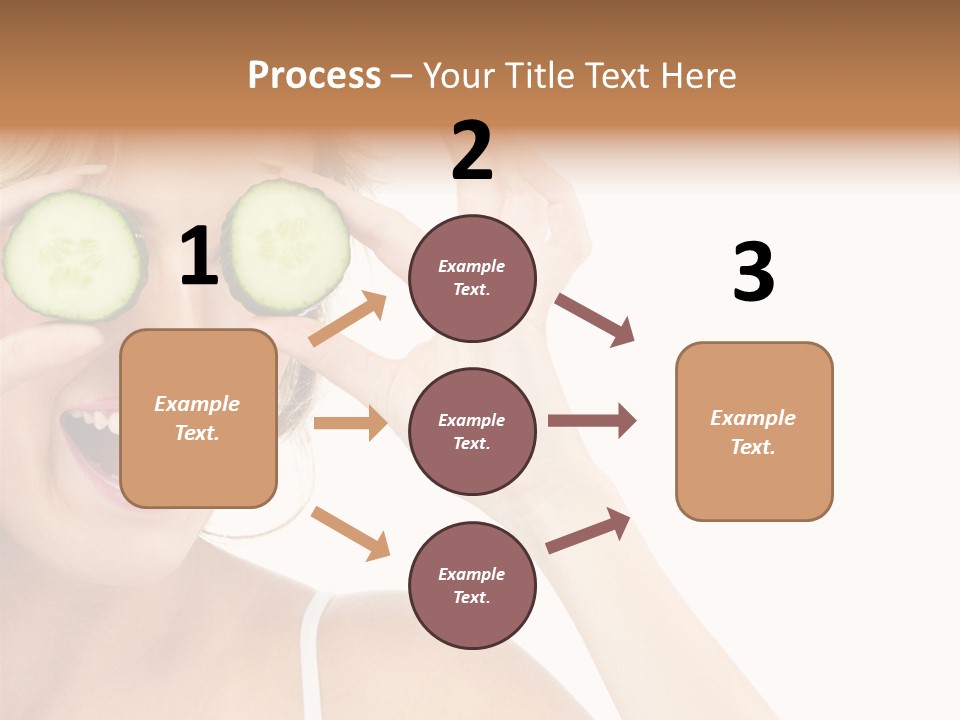 Nutrition Fresh Smile PowerPoint Template