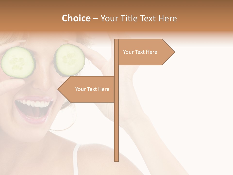 Nutrition Fresh Smile PowerPoint Template