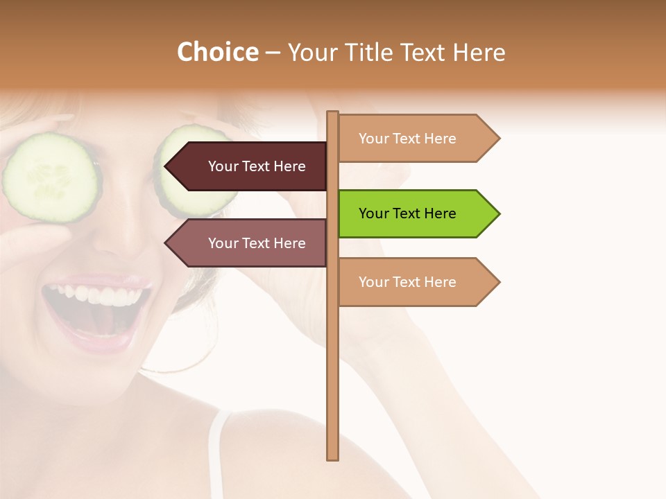 Nutrition Fresh Smile PowerPoint Template