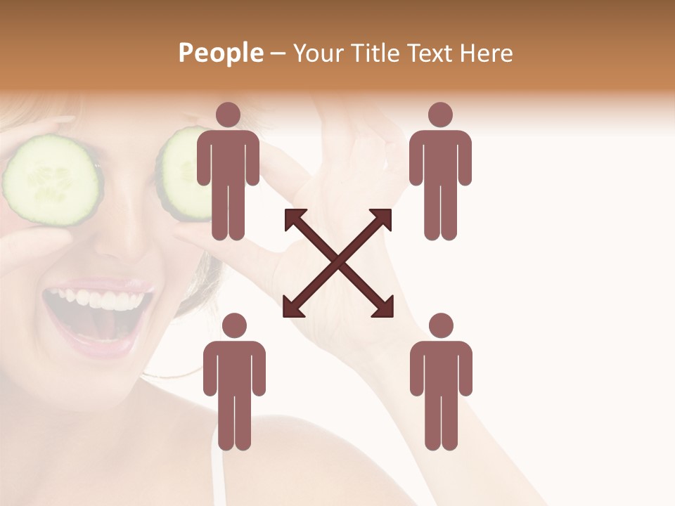 Nutrition Fresh Smile PowerPoint Template