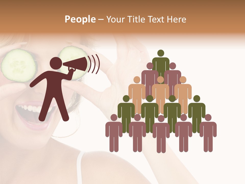 Nutrition Fresh Smile PowerPoint Template