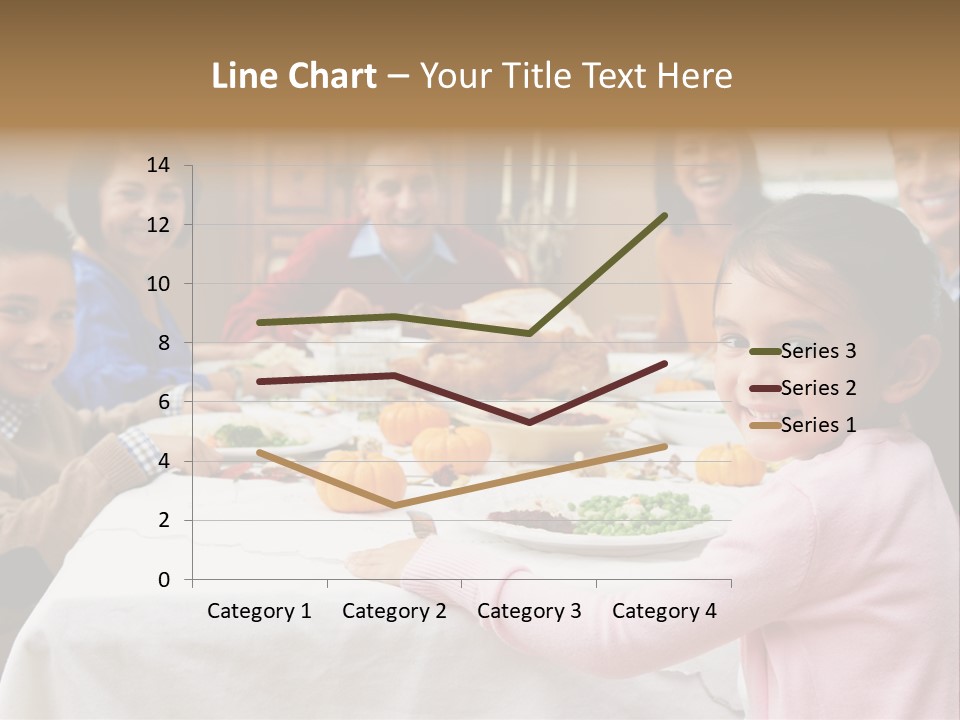 Turkey Happy Daughter PowerPoint Template