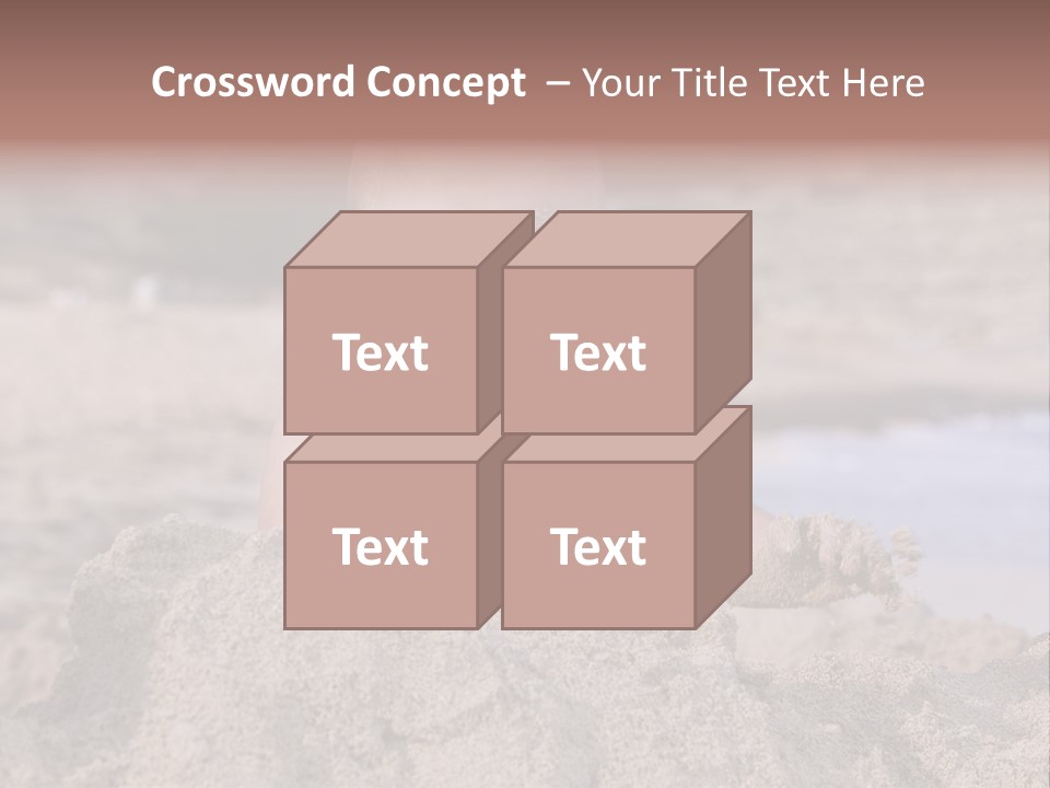 Ocean Beach Eat PowerPoint Template