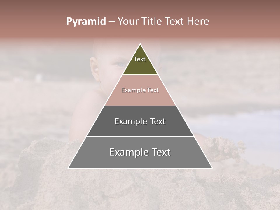 Ocean Beach Eat PowerPoint Template