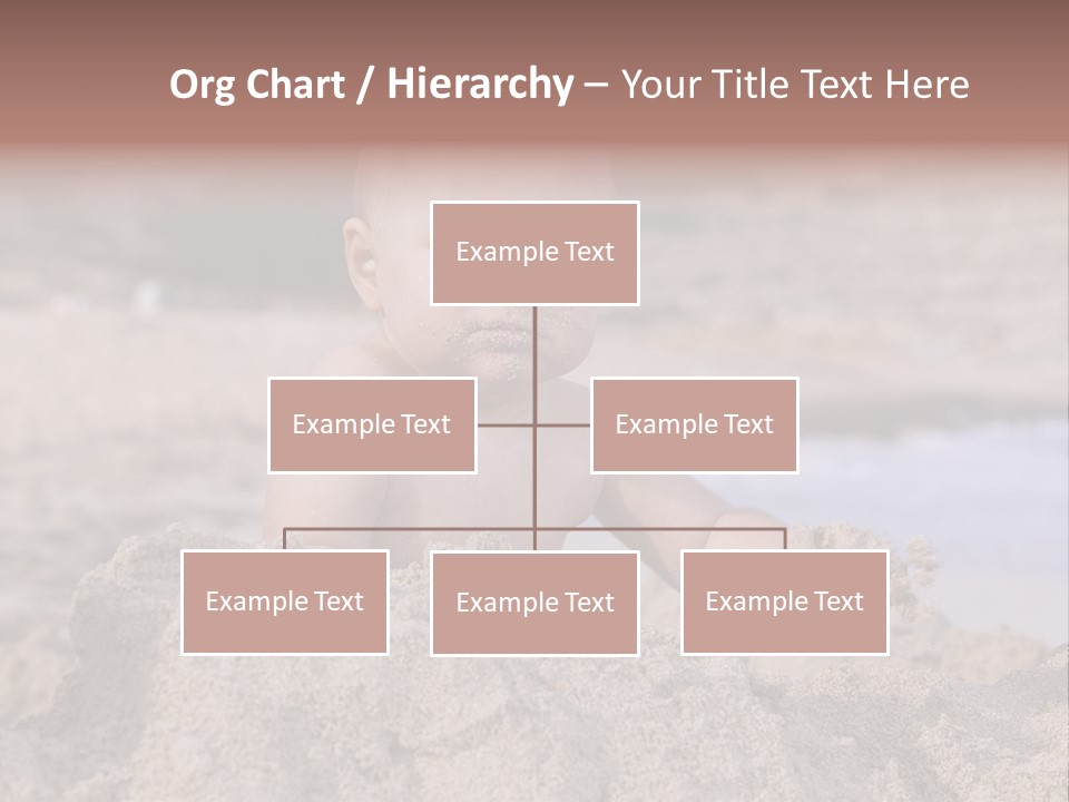 Ocean Beach Eat PowerPoint Template