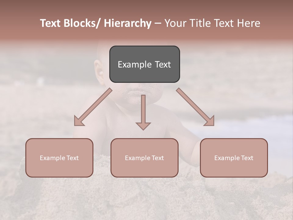 Ocean Beach Eat PowerPoint Template