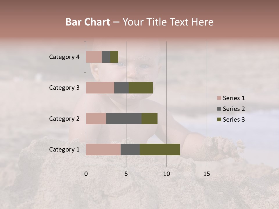 Ocean Beach Eat PowerPoint Template