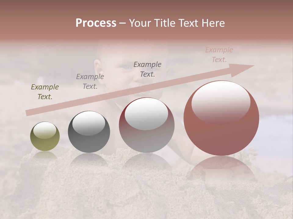 Ocean Beach Eat PowerPoint Template