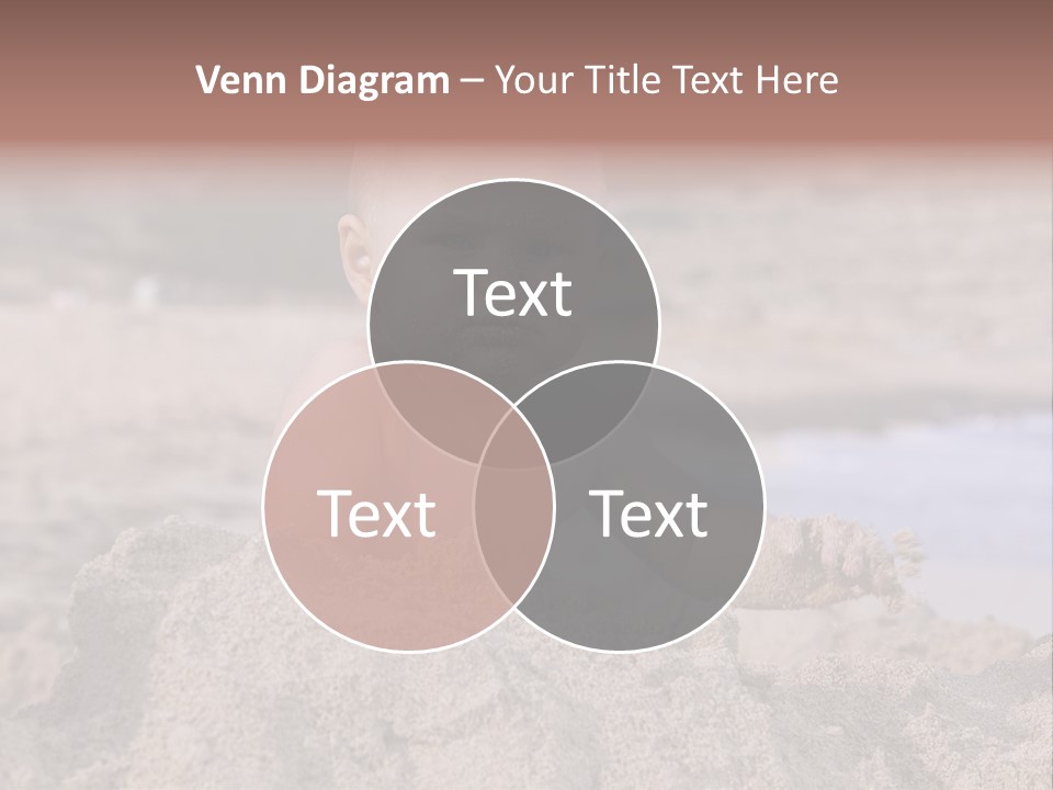 Ocean Beach Eat PowerPoint Template