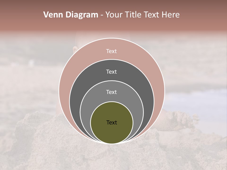 Ocean Beach Eat PowerPoint Template