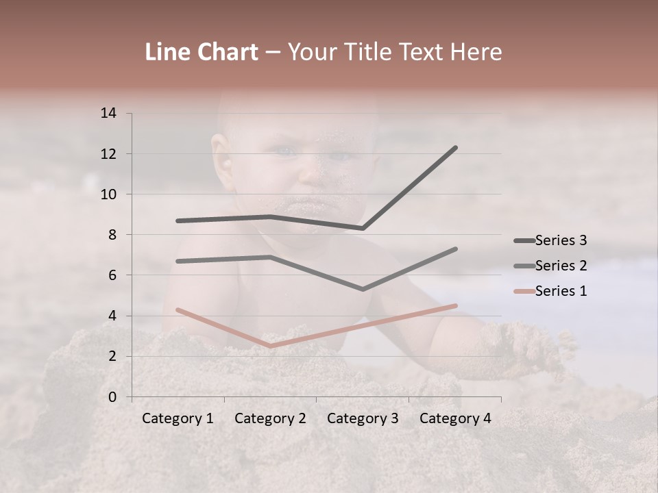 Ocean Beach Eat PowerPoint Template