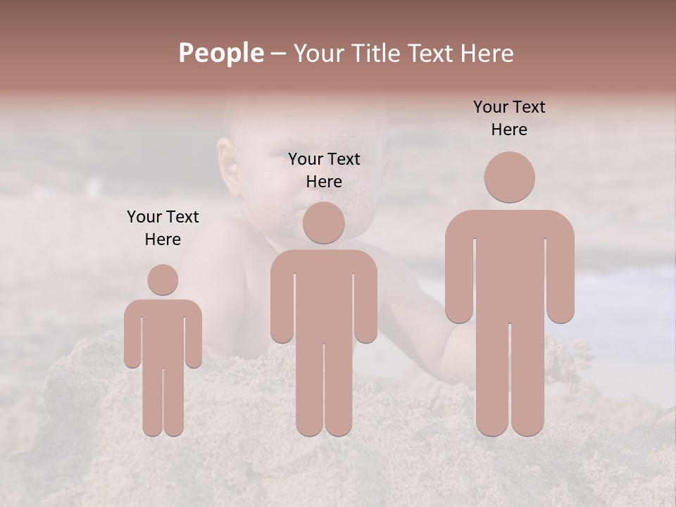 Ocean Beach Eat PowerPoint Template