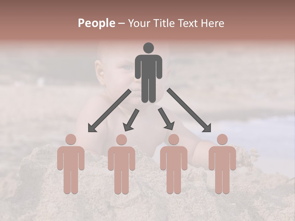 Ocean Beach Eat PowerPoint Template