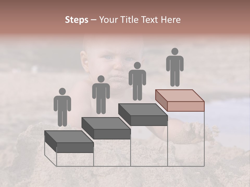 Ocean Beach Eat PowerPoint Template