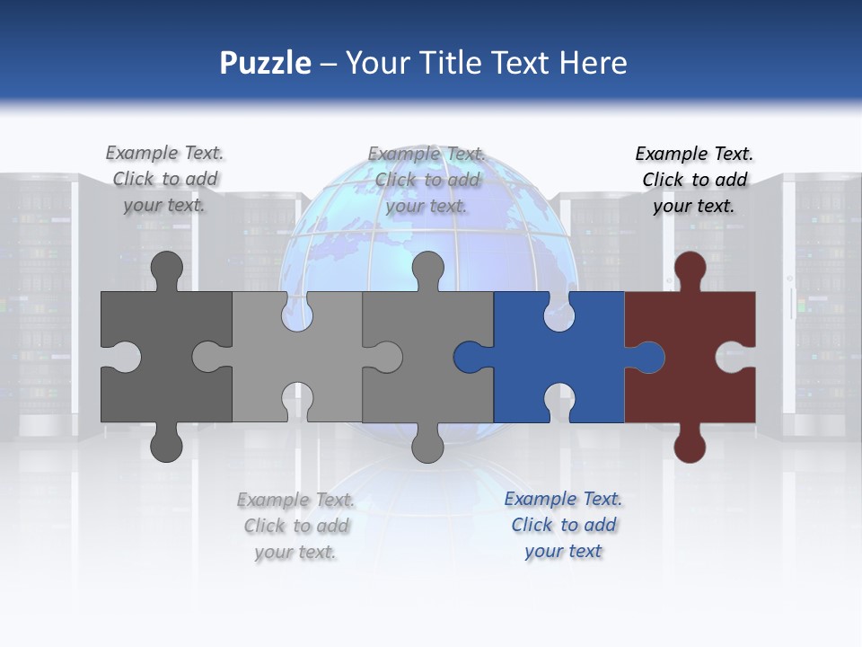 Service Equipment Storage PowerPoint Template