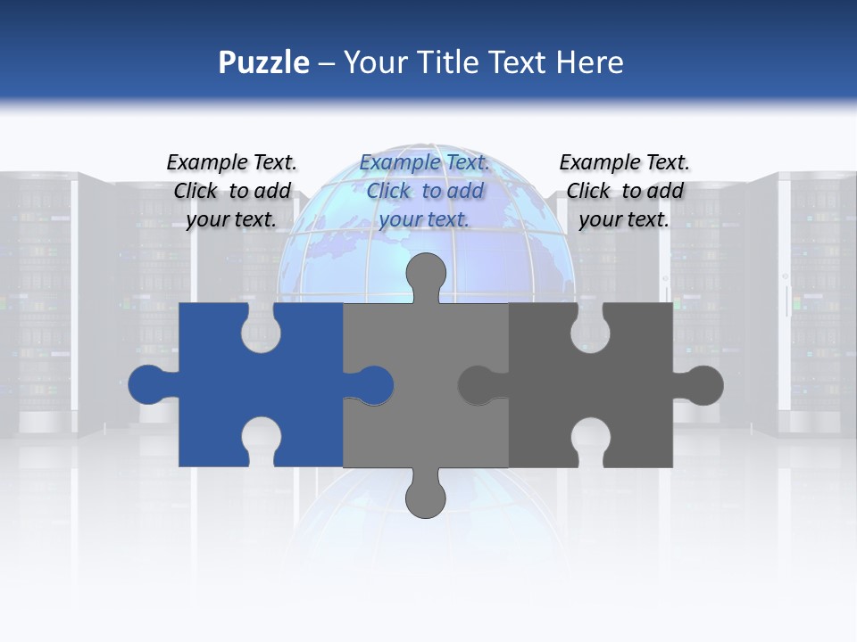 Service Equipment Storage PowerPoint Template