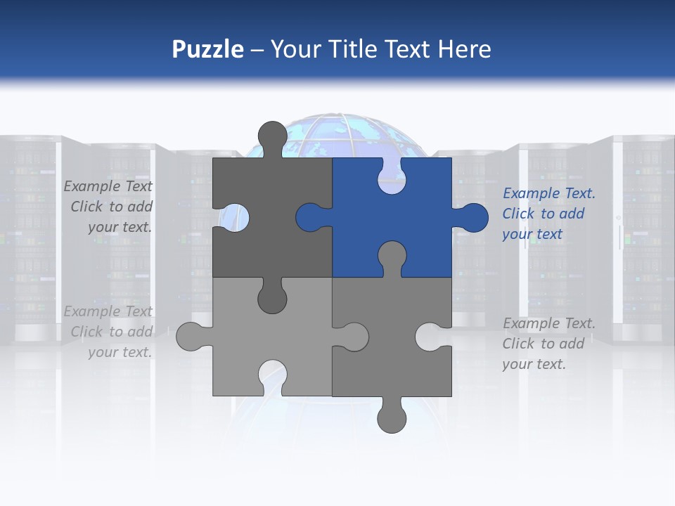Service Equipment Storage PowerPoint Template