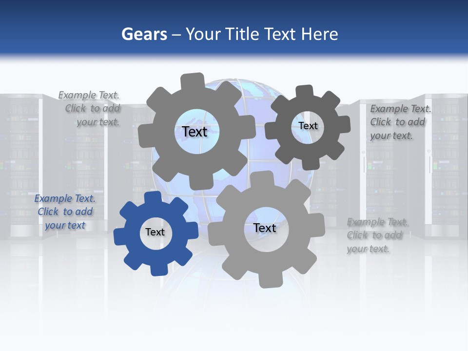 Service Equipment Storage PowerPoint Template