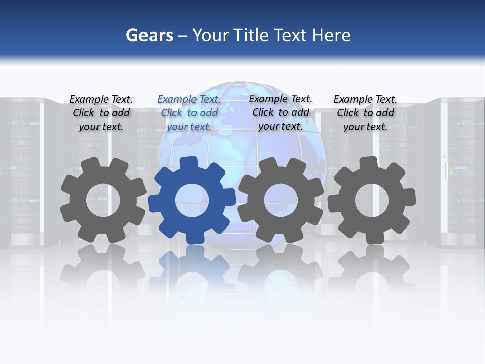 Service Equipment Storage PowerPoint Template