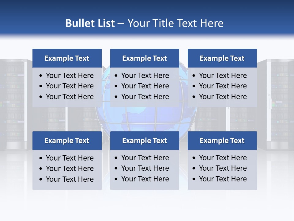 Service Equipment Storage PowerPoint Template