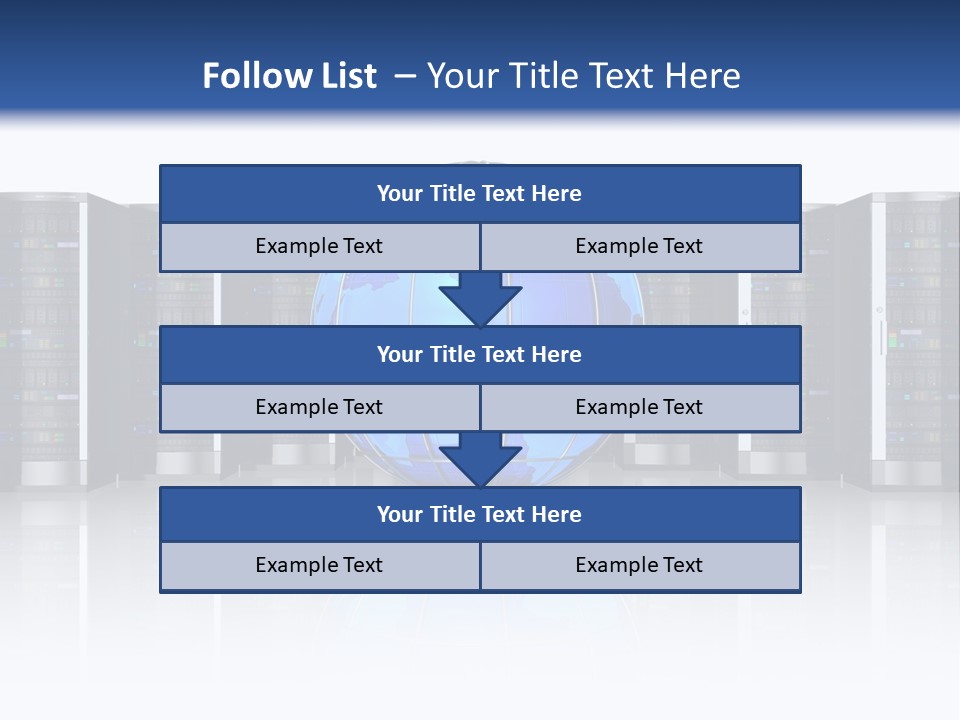 Service Equipment Storage PowerPoint Template