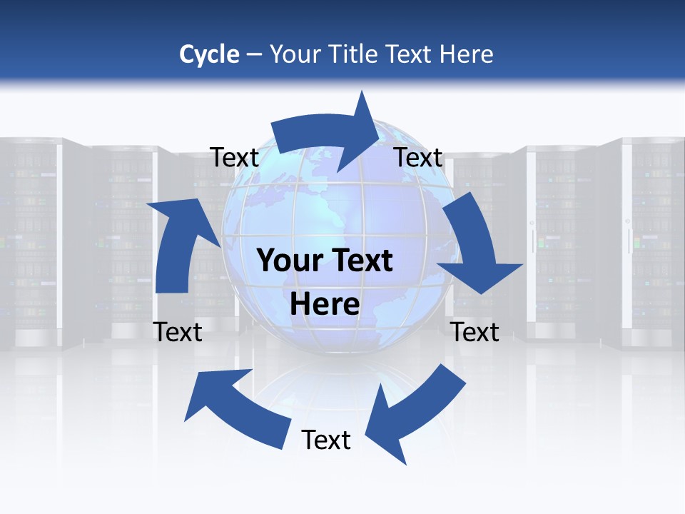 Service Equipment Storage PowerPoint Template