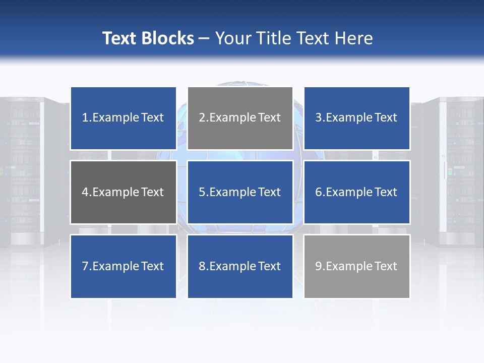 Service Equipment Storage PowerPoint Template