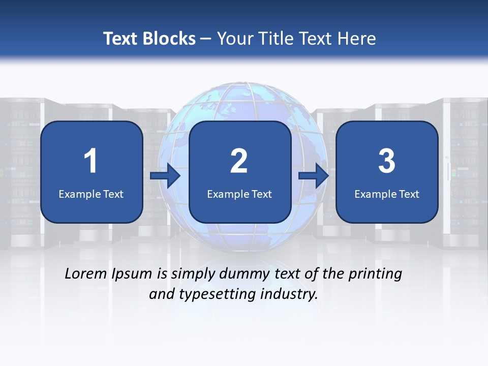Service Equipment Storage PowerPoint Template