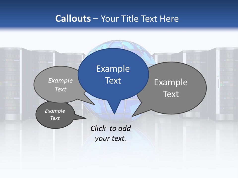 Service Equipment Storage PowerPoint Template