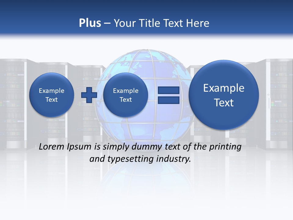 Service Equipment Storage PowerPoint Template