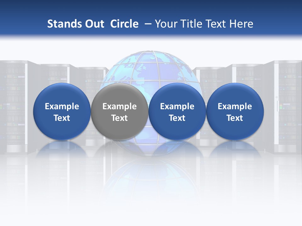 Service Equipment Storage PowerPoint Template
