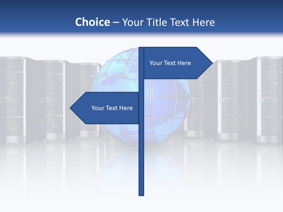 Service Equipment Storage PowerPoint Template