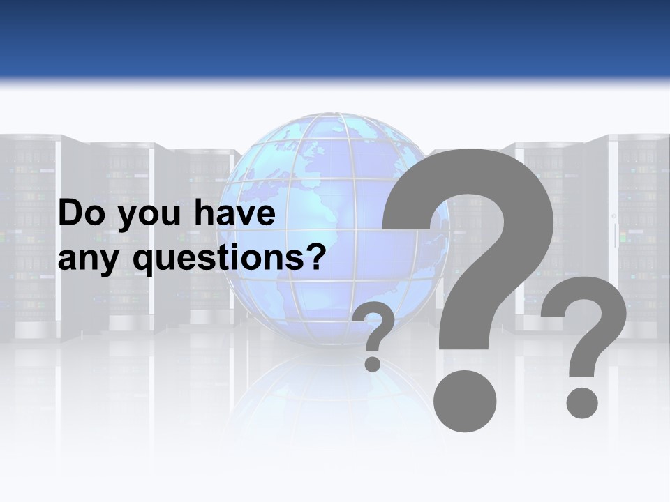 Service Equipment Storage PowerPoint Template