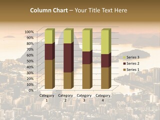 Summer Skyline Landmark PowerPoint Template