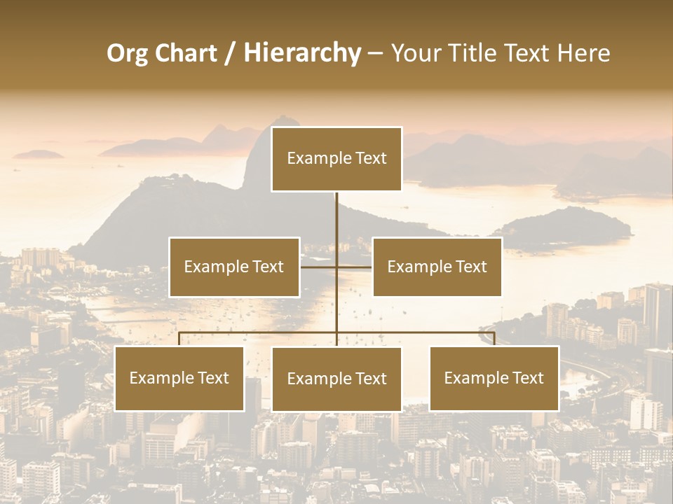 Summer Skyline Landmark PowerPoint Template
