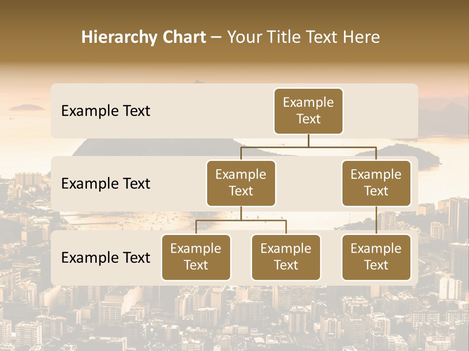 Summer Skyline Landmark PowerPoint Template