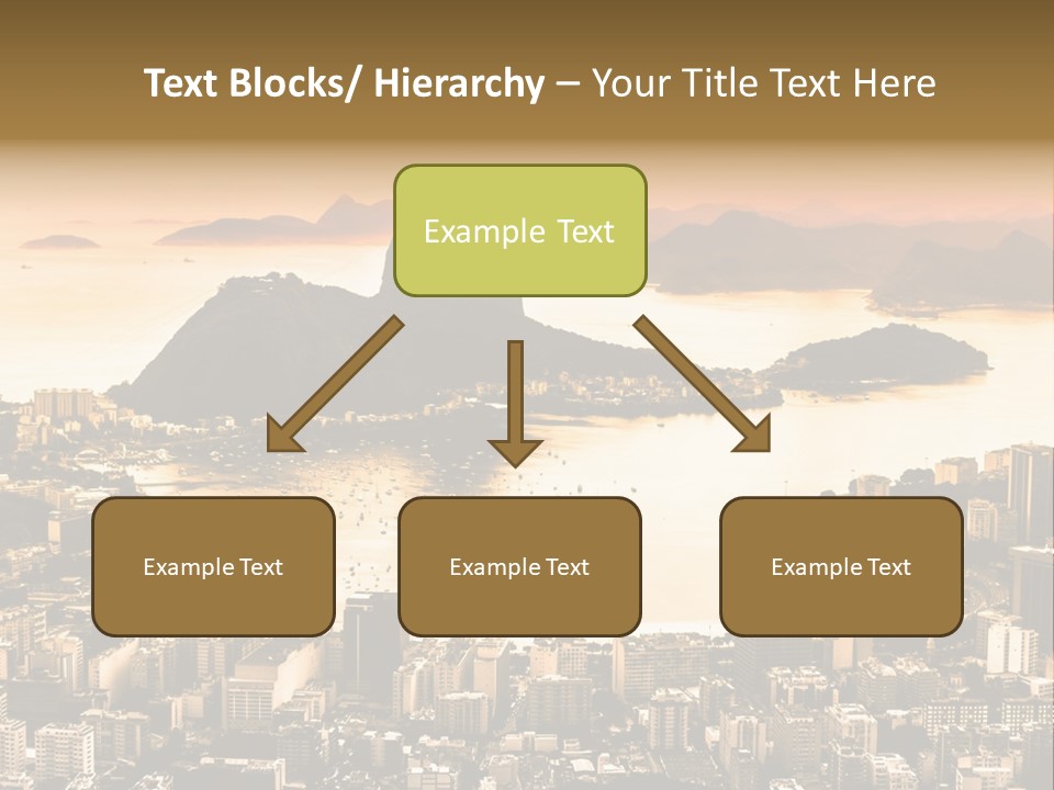 Summer Skyline Landmark PowerPoint Template