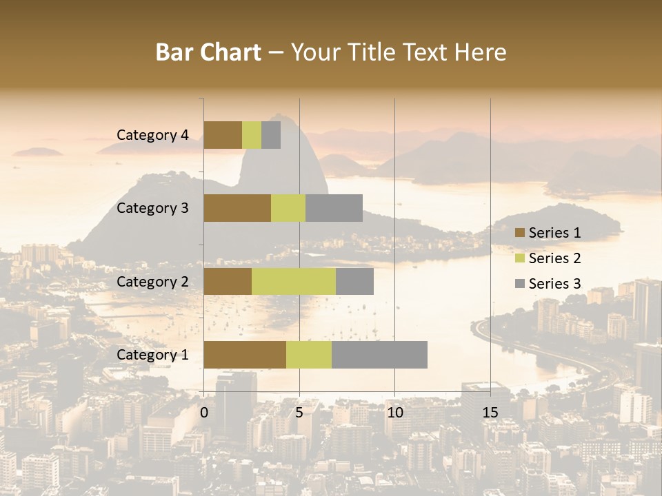 Summer Skyline Landmark PowerPoint Template