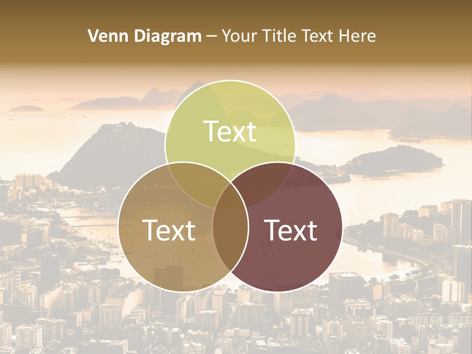 Summer Skyline Landmark PowerPoint Template