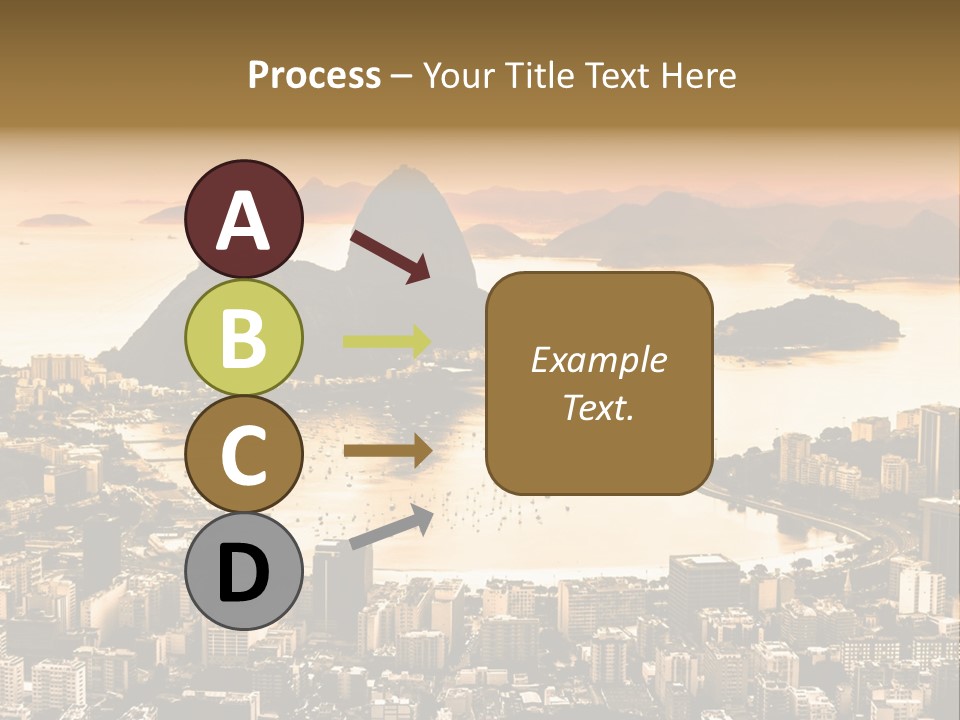 Summer Skyline Landmark PowerPoint Template