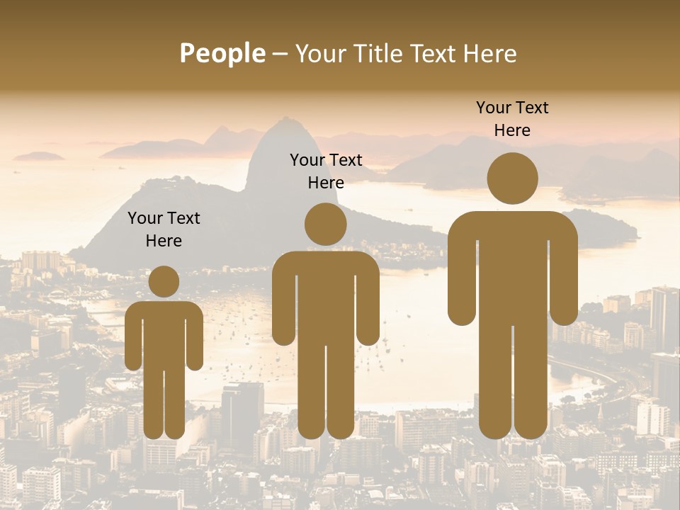 Summer Skyline Landmark PowerPoint Template