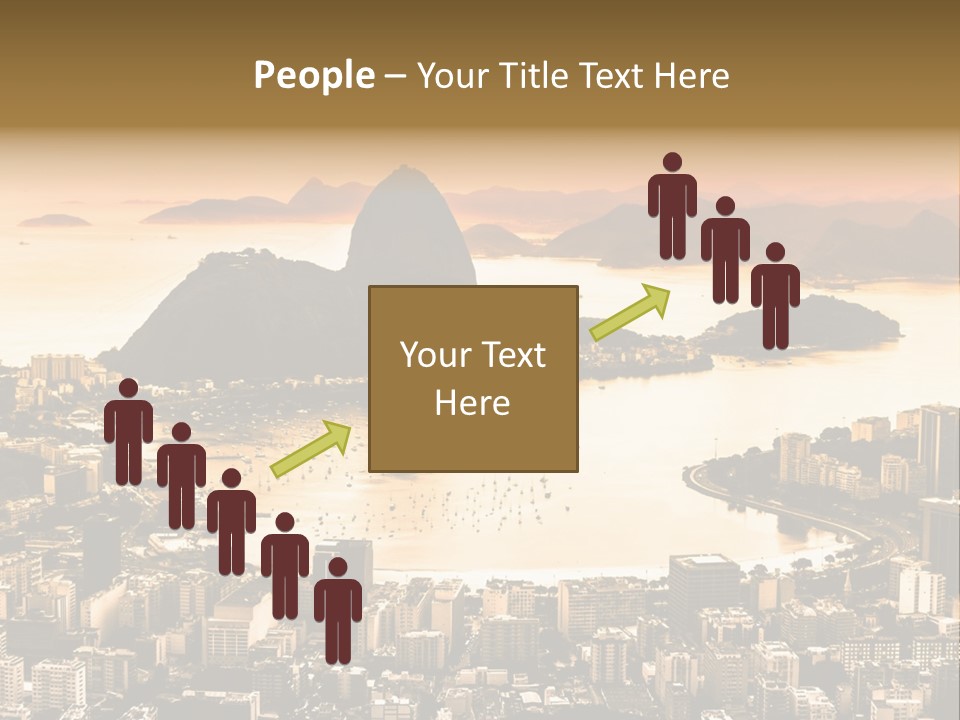 Summer Skyline Landmark PowerPoint Template