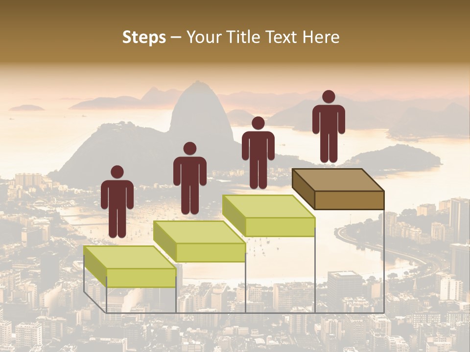 Summer Skyline Landmark PowerPoint Template