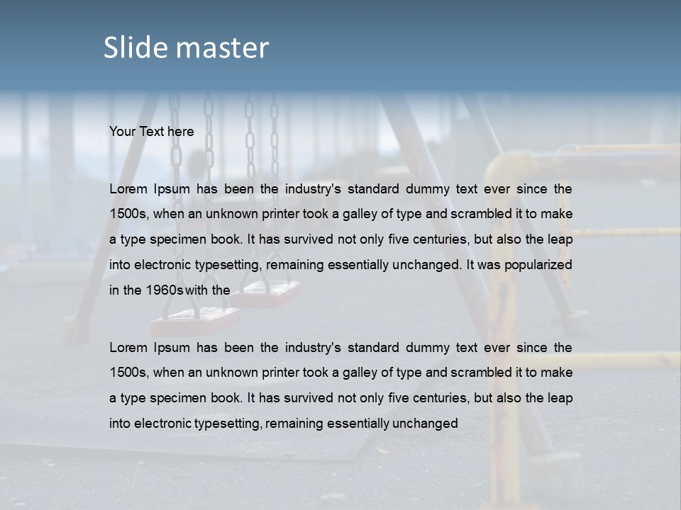 Youth Play Spring PowerPoint Template