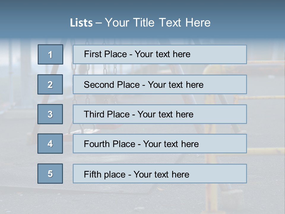 Youth Play Spring PowerPoint Template