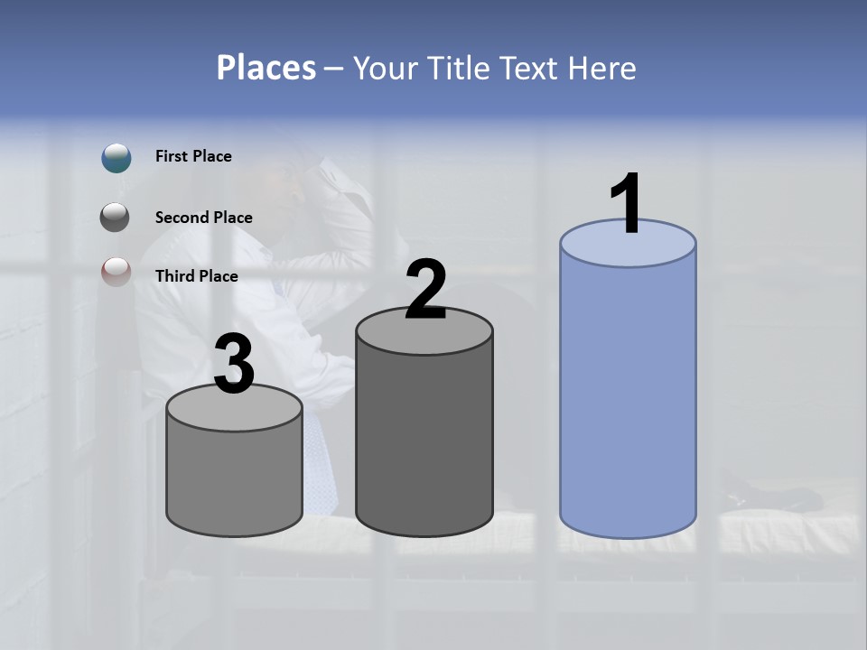 Fraud Locked Sad PowerPoint Template