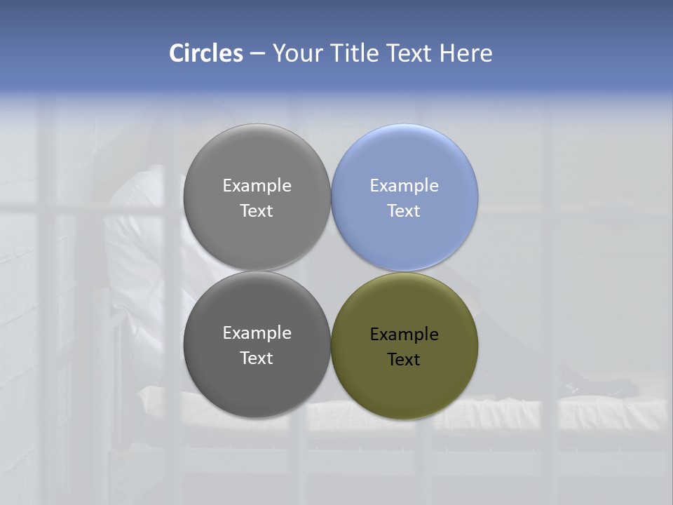 Fraud Locked Sad PowerPoint Template